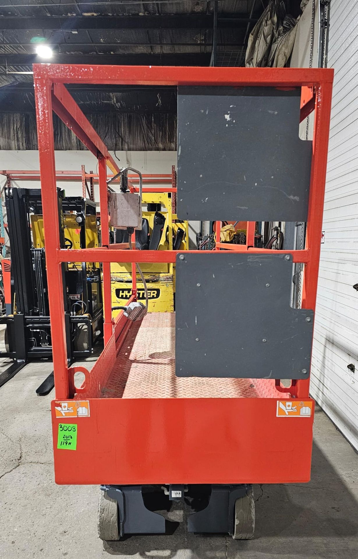 2013 Skyjack SJIII model 3219 - 550lbs Capacity Forklift Electric 24V 19ft lift height with VERY LOW - Image 7 of 8