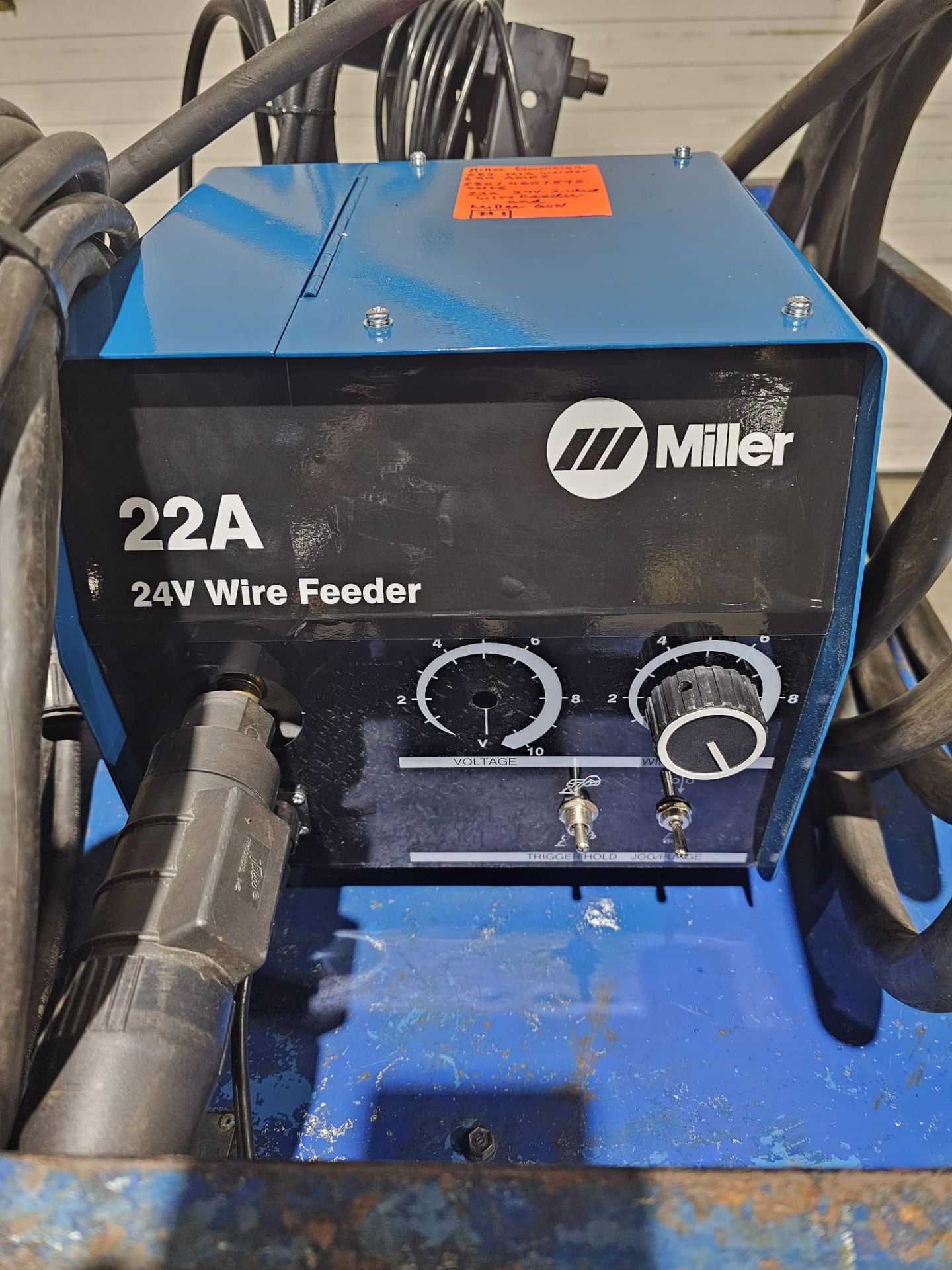 Miller Dimension 652 Mig Welder 650 Amp Mig Tig Stick Multi Process Power Source with 22A Wire - Image 4 of 6