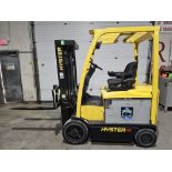 2015 Hyster 4,500lbs Capacity Forklift Electric 48V with sideshift & 3-STAGE MAST 189" load height