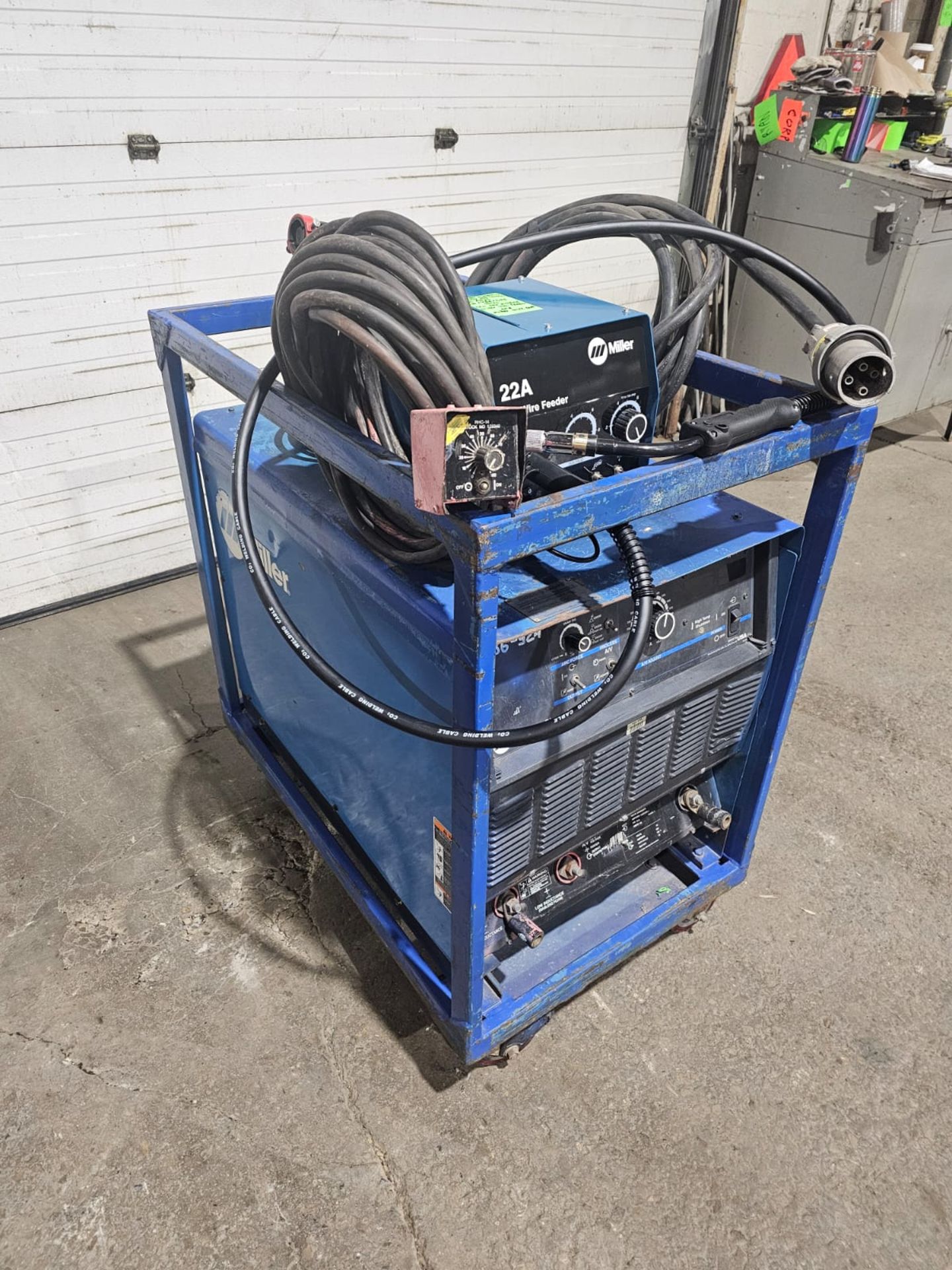 Miller Dimension 652 Mig Welder 650 Amp Mig Tig Stick Multi Process Power Source with 22A Wire - Image 8 of 8