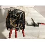 Large lot of Banding / Strapping Tensioner and Crimper Tools