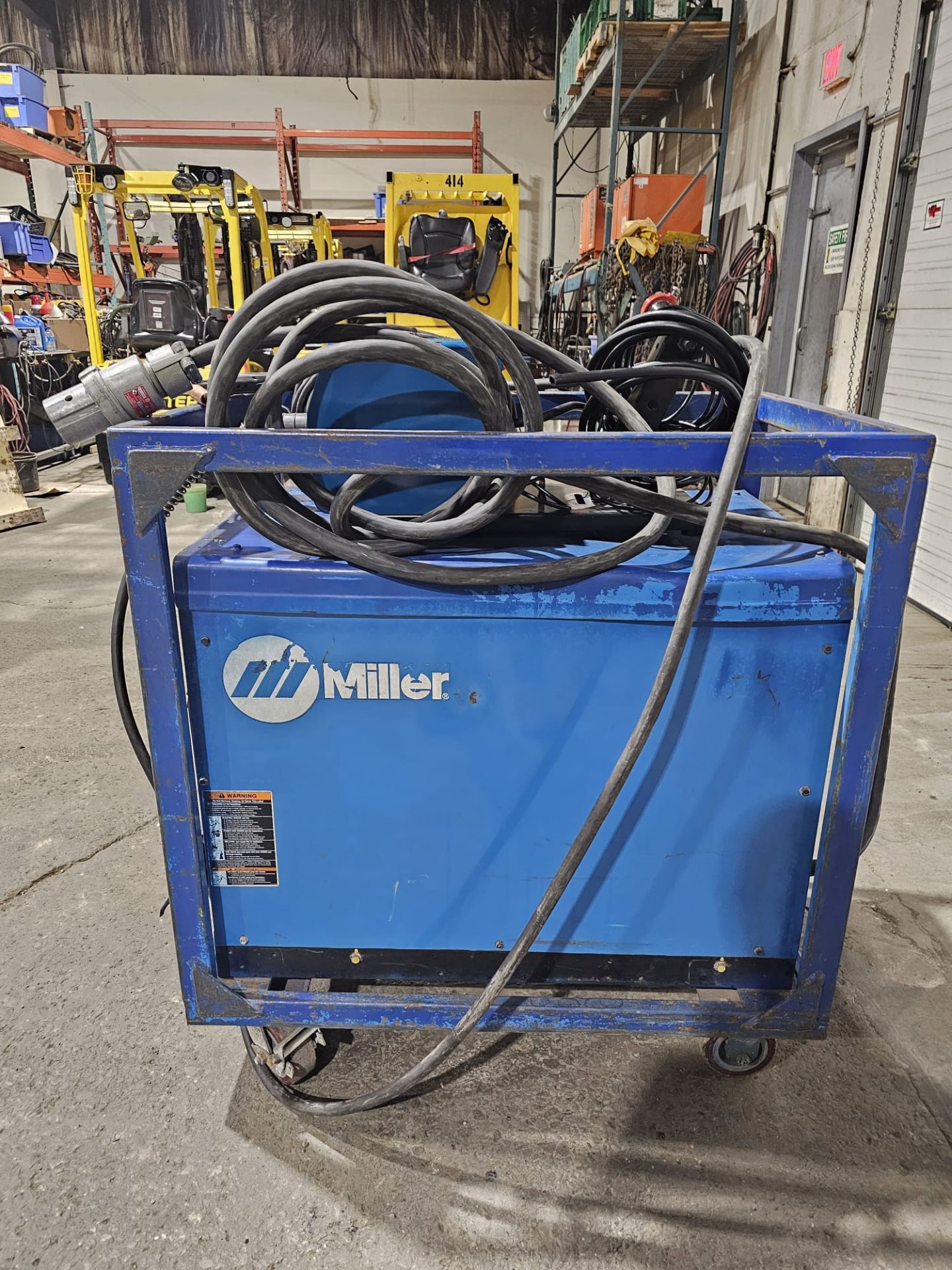 Miller Dimension 652 Mig Welder 650 Amp Mig Tig Stick Multi Process Power Source with 22A Wire - Image 3 of 10