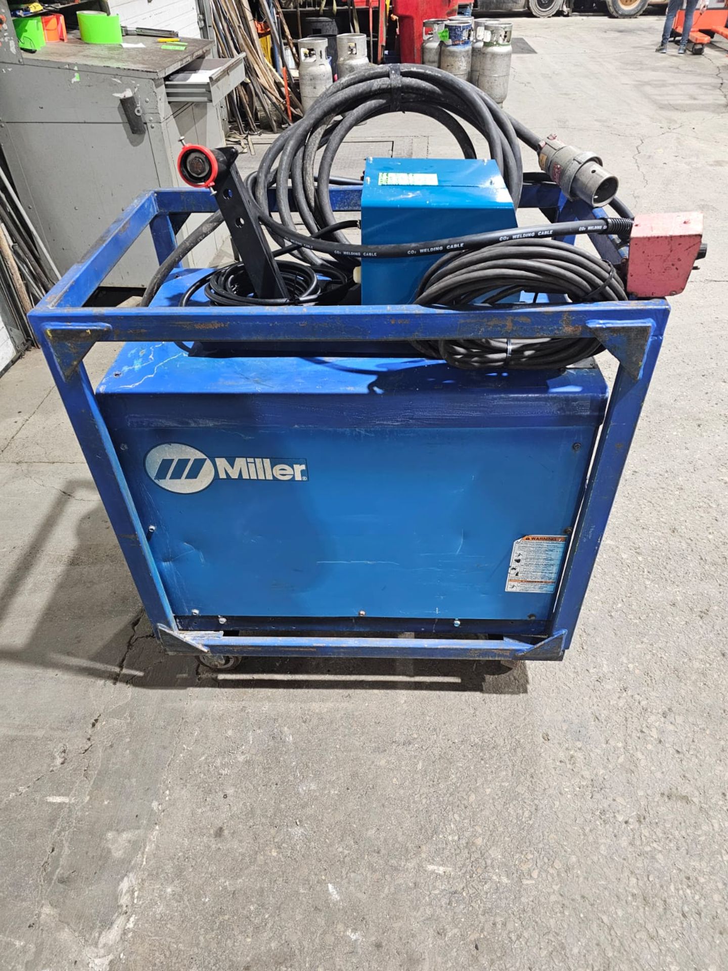 Miller Dimension 652 Mig Welder 650 Amp Mig Tig Stick Multi Process Power Source with 22A Wire - Image 2 of 6