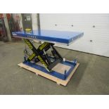 Bigblue Hydraulic Lift Table 48" x 68" x 36" lift - 8000lbs capacity - UNUSED and MINT - 115V