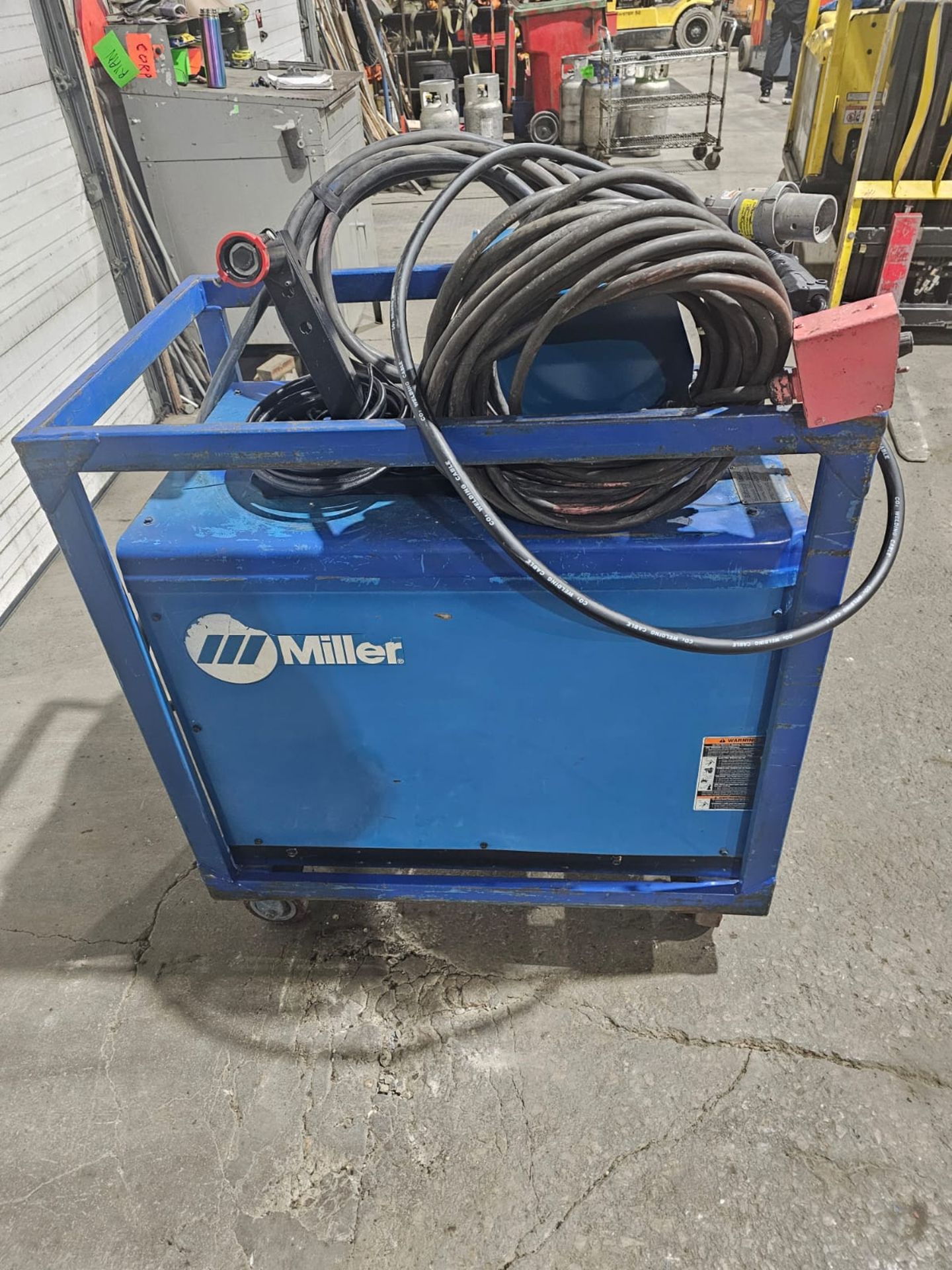 Miller Dimension 652 Mig Welder 650 Amp Mig Tig Stick Multi Process Power Source with 22A Wire - Image 4 of 8