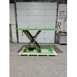 HW Hydraulic Lift Table 94" x 47" x 64" lift - 11,000lbs capacity - UNUSED and MINT - 220V