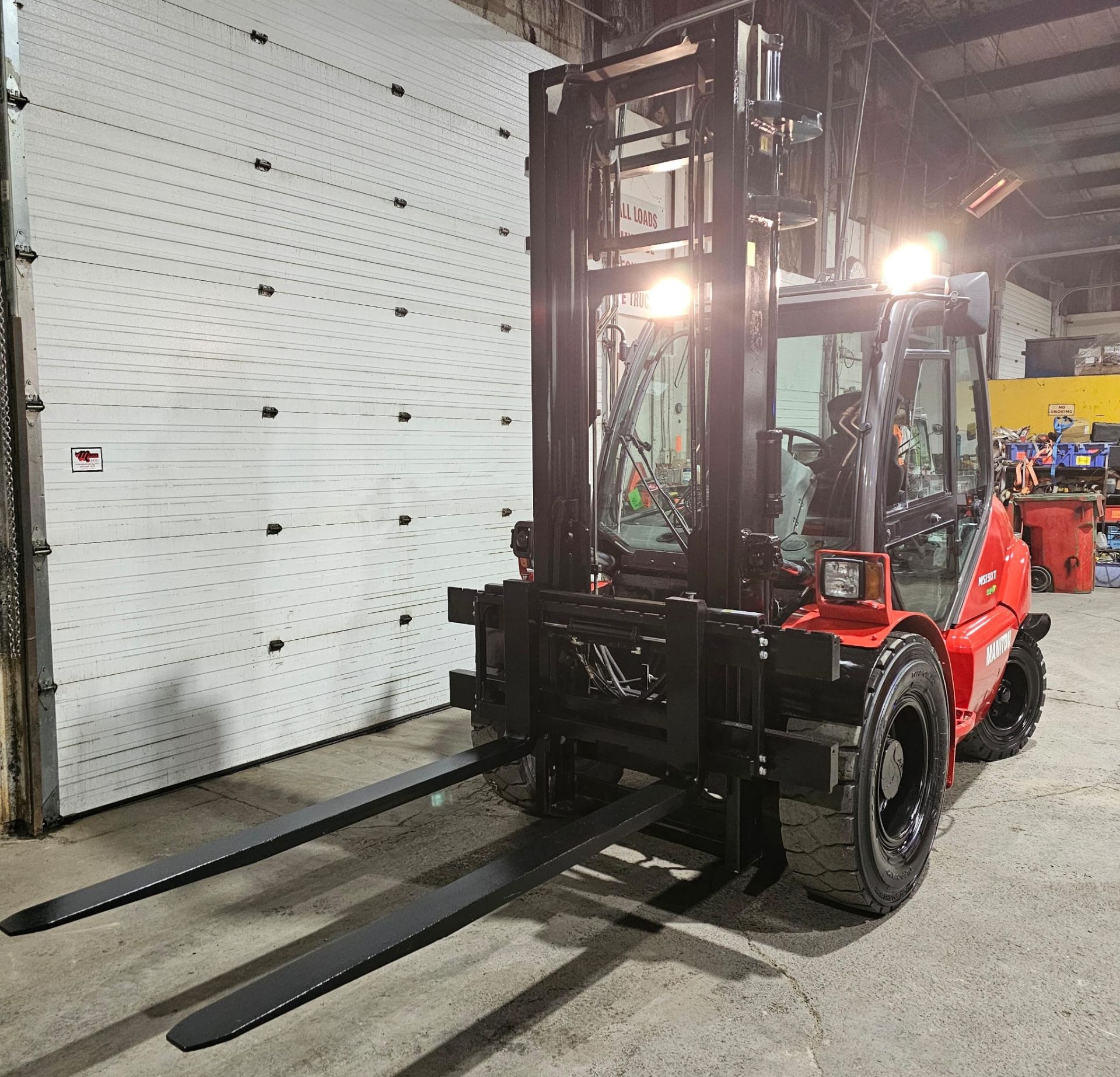 2016 Manitou Model MSI-50 11,000lbs Capacity OUTDOOR Forklift 72" Forks & sideshift , Diesel - Image 8 of 8