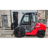 2016 Manitou 6,600lbs Capacity OUTDOOR Forklift Sideshift with 3-Stage Mast Diesel LOW HOURS