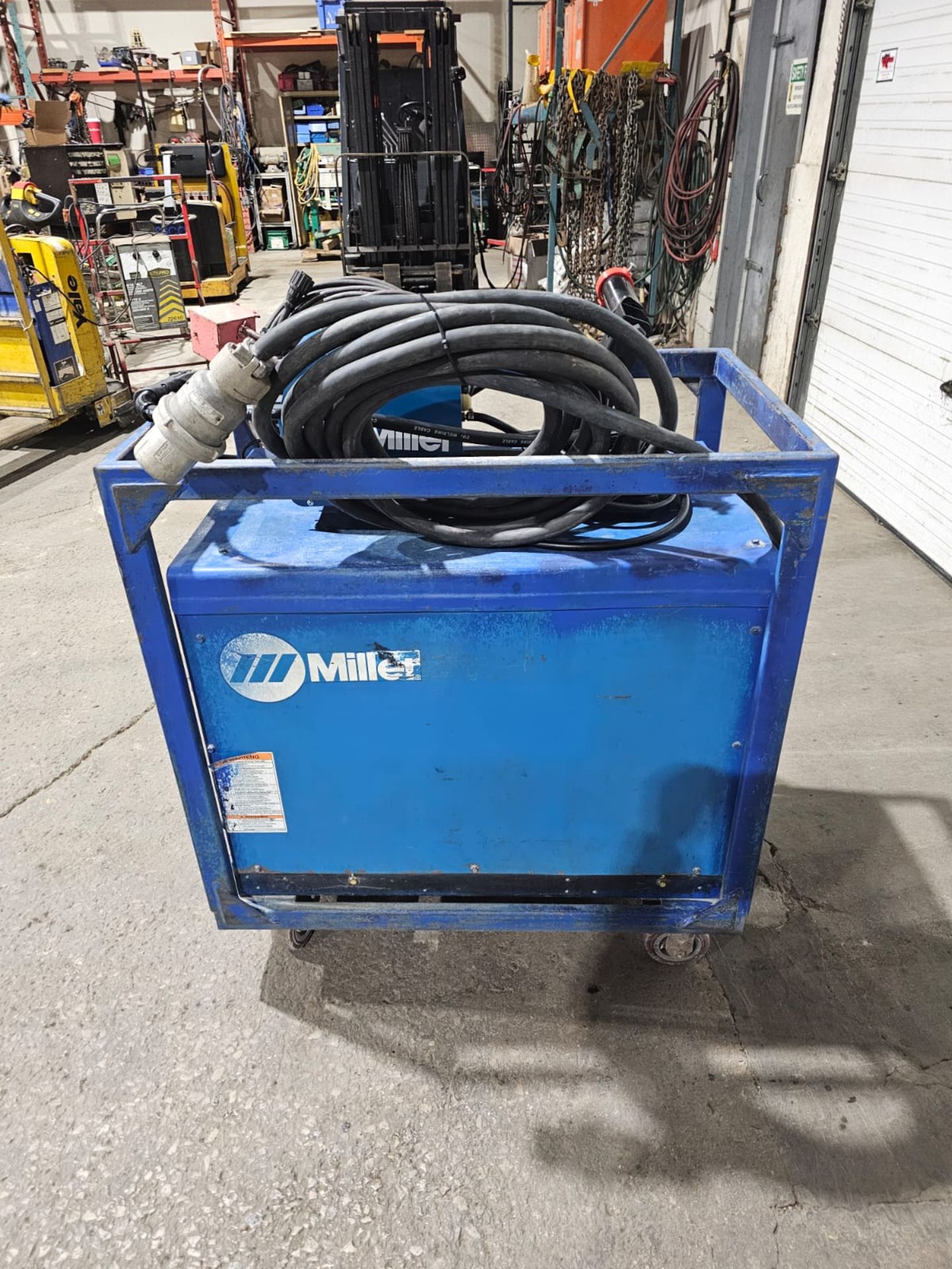 Miller Dimension 652 Mig Welder 650 Amp Mig Tig Stick Multi Process Power Source with 22A Wire - Image 7 of 7