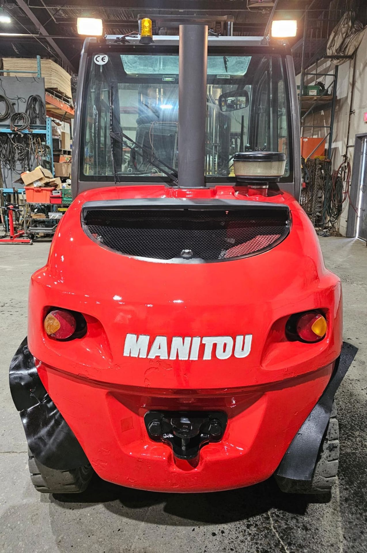 2016 Manitou Model MSI-50 11,000lbs Capacity OUTDOOR Forklift 72" Forks & sideshift , Diesel with - Image 5 of 8