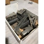 Lot of Lathe Chuck Jaws and Broaches and Keys