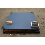 MINT 6500lb digital floor scale - 48" x 48" - Great DRO (digital readout) with 1lb accuracy