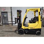 2019 Hyster 4,000lbs Capacity LPG (Propane) Forklift with sideshift 3-Stage Mast(no propane tank