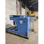 Verner model VD-8000 WELDING POSITIONER 8000lbs capacity - tilt and rotate with variable speed drive