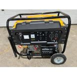 MINT AVR Gas Generator Unit with Electric Start - 7.5kW - UNUSED NEW UNIT - 18HP motor