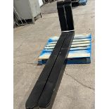 BRAND NEW Forklift Forks up to 20,000lbs Capacity - 96" / 8 feet Long PIN HOLE - 3" Hole - set of 2