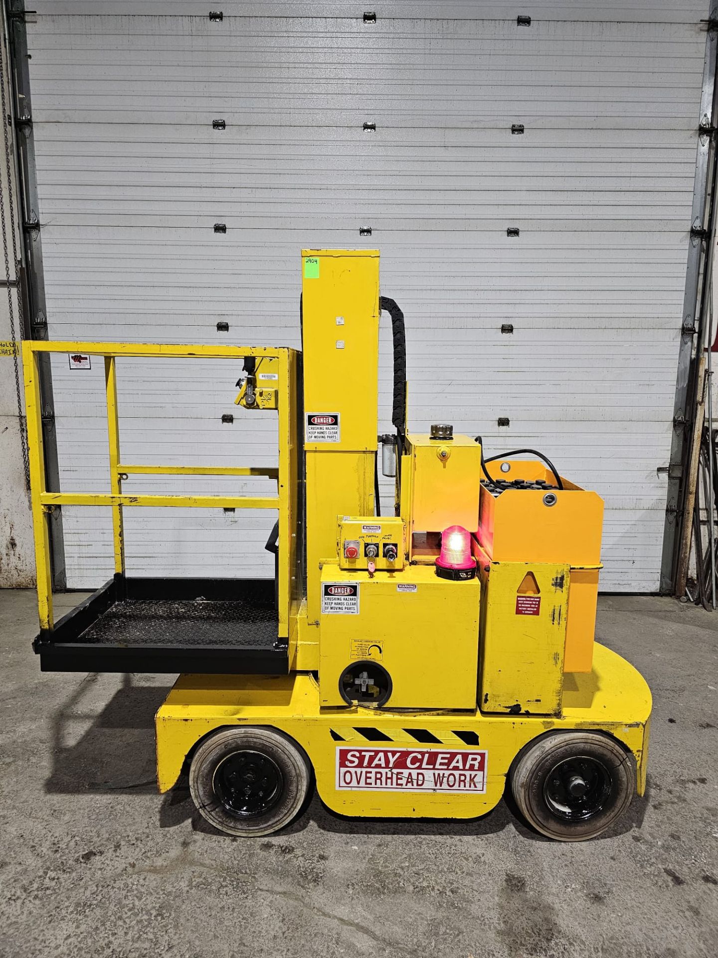 Lift-A-Loft ManLift - 15' Lift Height BRAND NEW 24V Battery with 300lbs Capacity - Image 2 of 8
