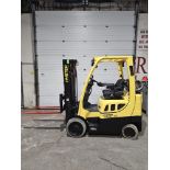 2016 HYSTER 5,000lbs Capacity LPG (Propane) Forklift with sideshift - 4 function control hookup &