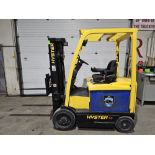2013 Hyster 4,500lbs Capacity Forklift Electric 48V with sideshift & 4 functions and fittings 3-