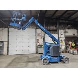 Genie Boom Lift model Z-34/22 with 34' high ELECTRIC Unit Made in the USA with LOW HOURS