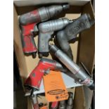 Lot of 5 (5 units) Sioux & Ingersall Rand Air Tools
