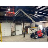 2015 Snorkel Model A46JE Electric Articulating Boom Lift with 46' high Reach with VERY LOW hours -