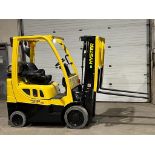 2014 Hyster 5,000lbs Forklift LPG (propane powered) with Sideshift and 3-stage Mast (no propane tank