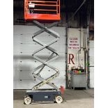 2013 SkyJack III Electric Scissor Lift model 3219 - 19 feet lift, 32 inch width deck with pendant