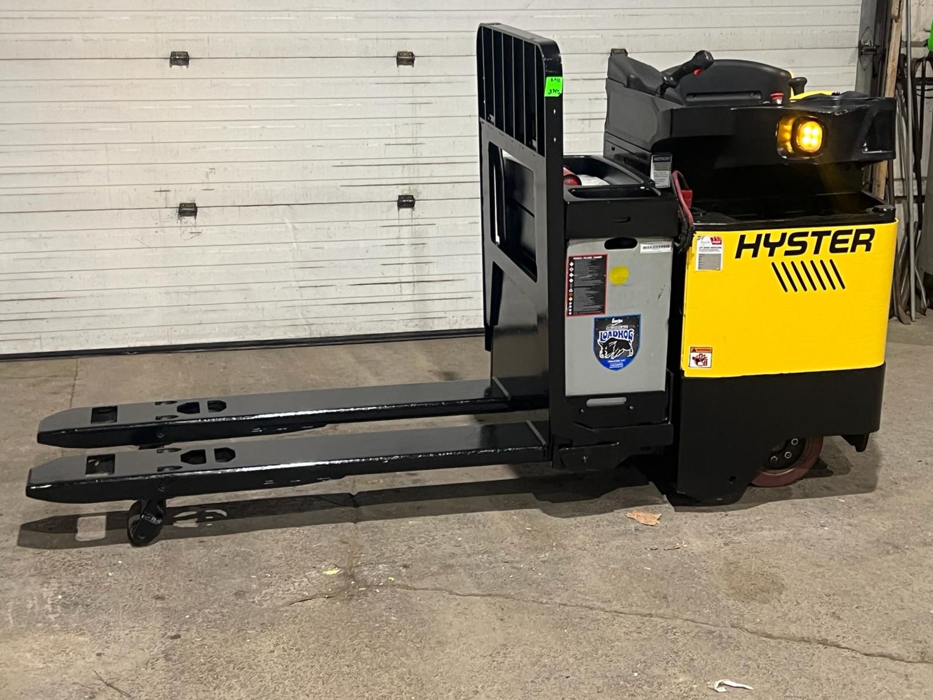 2018 Hyster RIDE ON 8000lbs capacity 60" Forks Powered Pallet Cart 24V - Ride on unit Safety Into