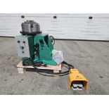 Verner model VP-110 WELDING POSITIONER 250lbs Capacity with 3-Jaw Chuck - tilt and rotate with