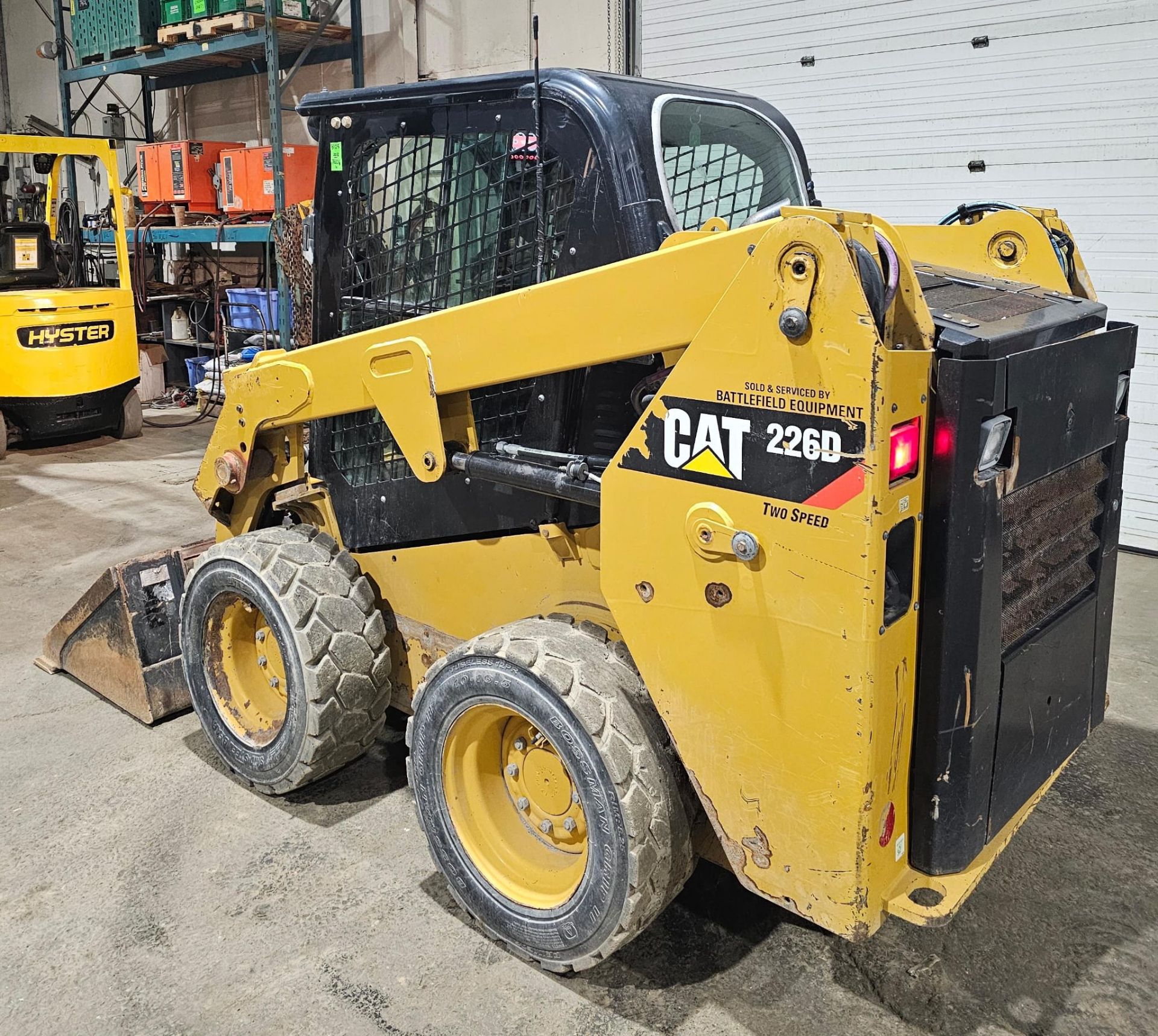 Air Ride Loader 2018 CAT 226D Skid Steer Loader Enclosed Cab, Air Conditioner, Air Ride ...