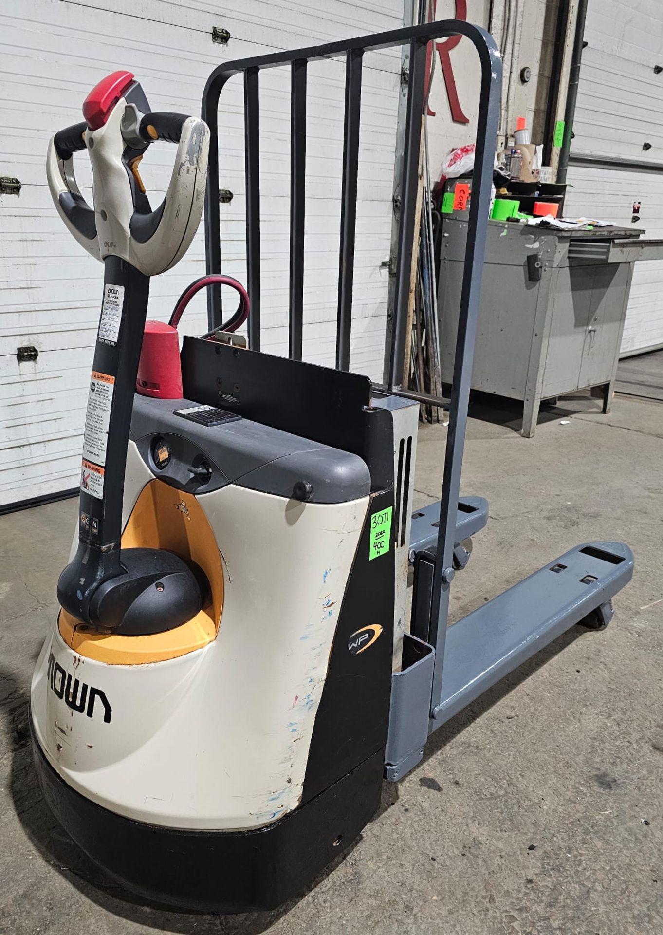 2020 Crown Walkie 4,500lbs Capacity Electric Forklift 24V with Built in charger and Safety until - Image 2 of 5