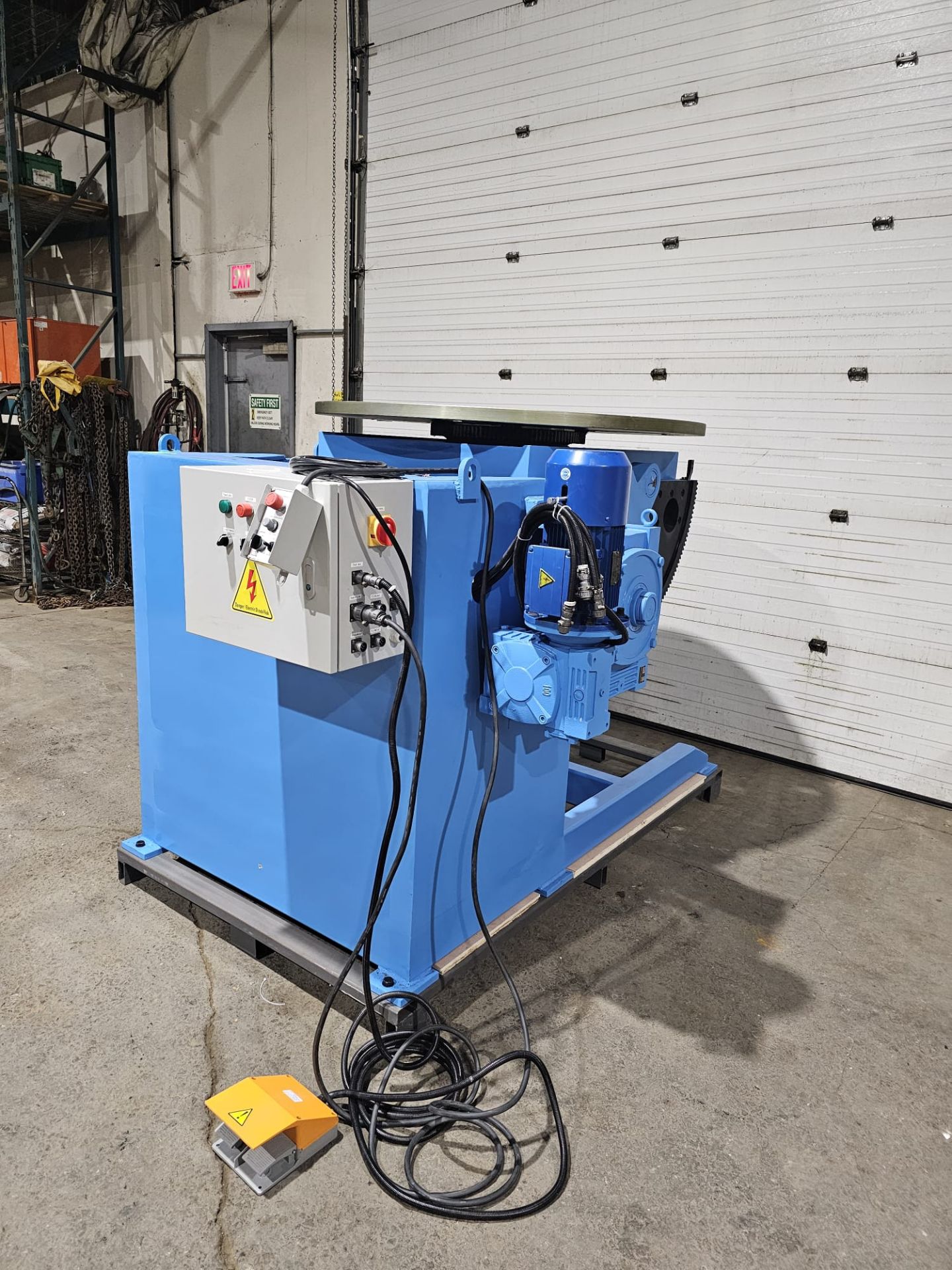 Verner model VD-8000 WELDING POSITIONER 8000lbs capacity - tilt and rotate with variable speed drive - Image 5 of 9