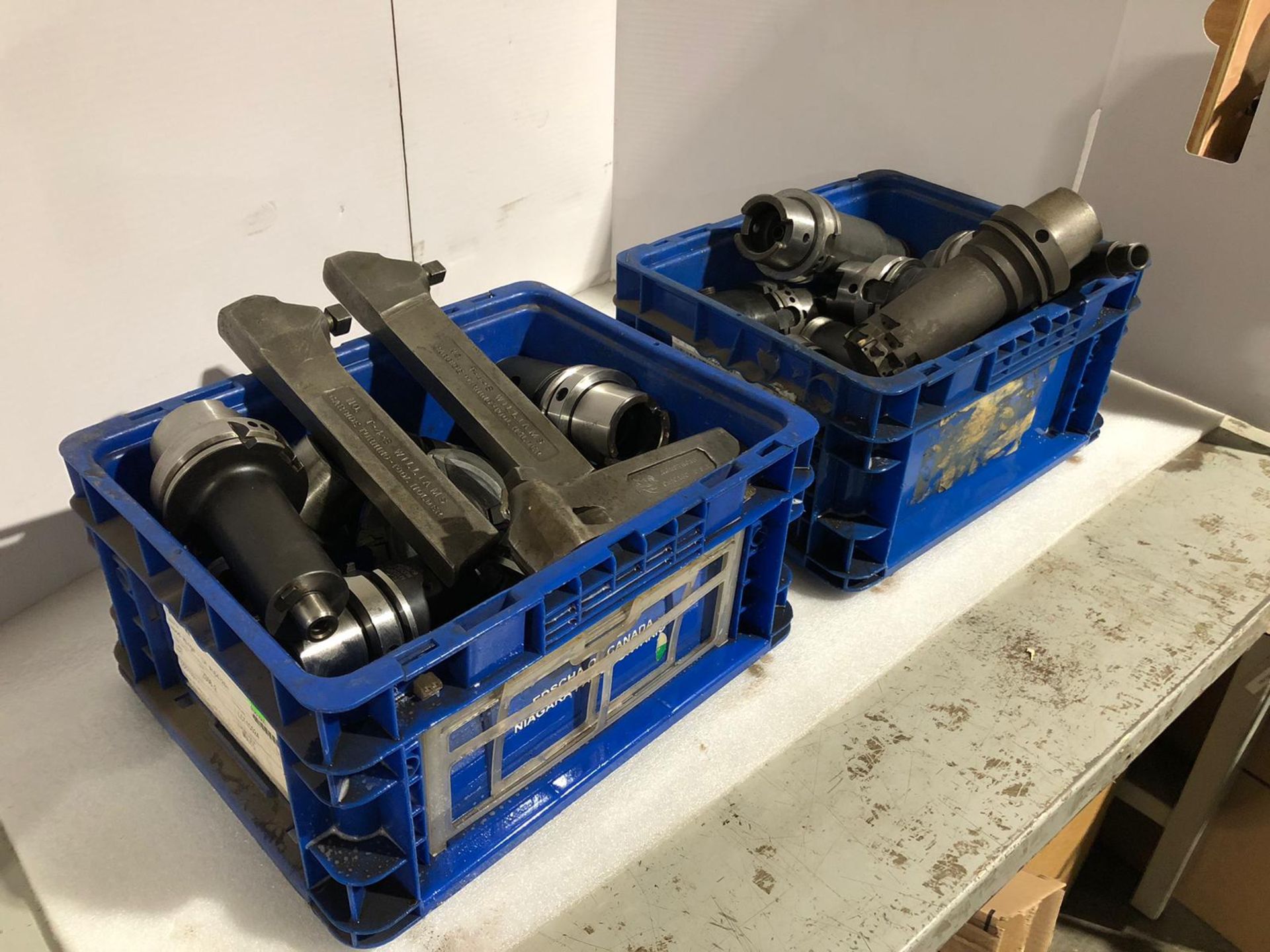 Large Lot of HSK Tool Holders & Cutters - Image 2 of 5