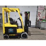 2014 Hyster 5,000lbs Capacity Electric Forklift 48V with sideshift 3-STAGE MAST 189" load height
