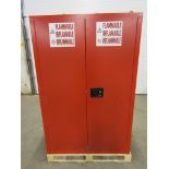 MINT Flammable Safety Fire cabinet with 2 shelves storage with LOCK
