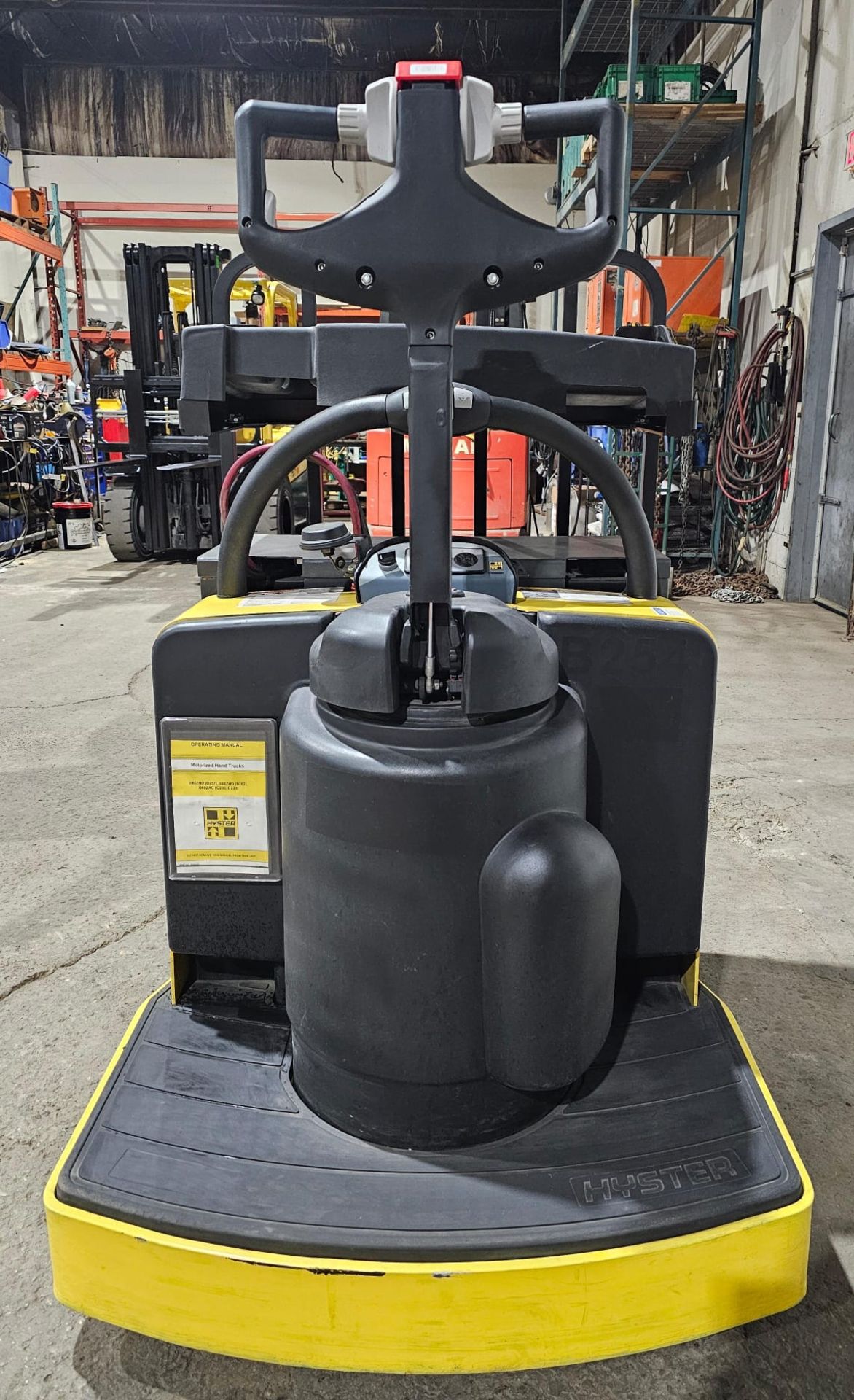 2018 Hyster Ride-On Walkie 8,000lbs Capacity 60" Forks Electric Pallet Cart with CHARGER - Image 8 of 11