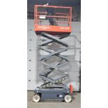 2013 Skyjack SJIII model 3219 - 550lbs Capacity Electric Motorized Scissor Lift 24V 19ft lift height