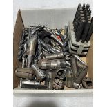 Large Lot of Drill Bits, Collets and Misc Tooling