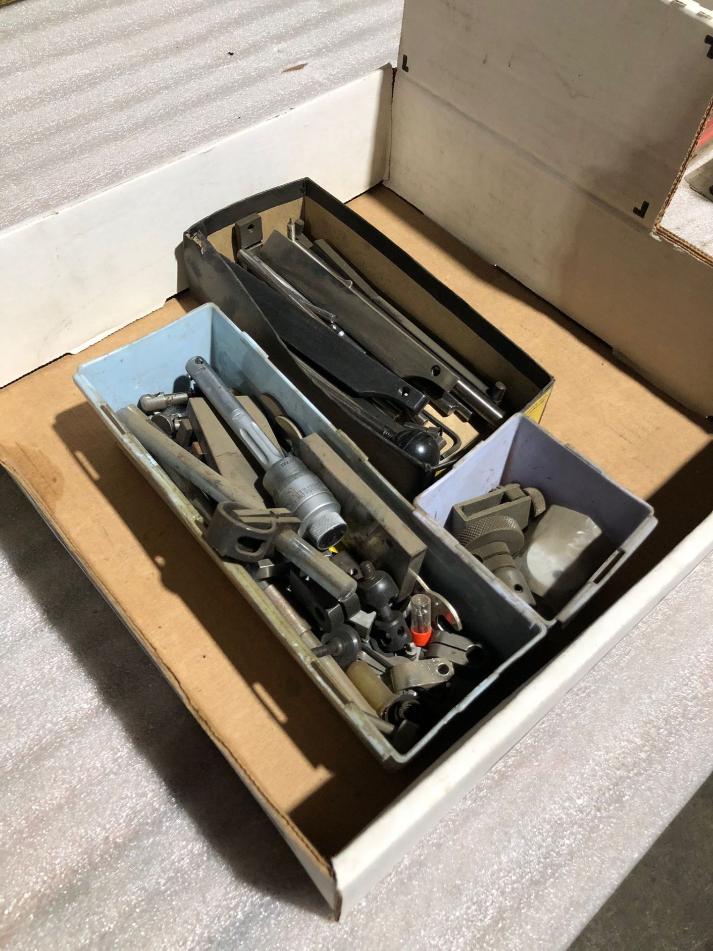 Lot of Levels, Shims and Inside Bore Micrometer