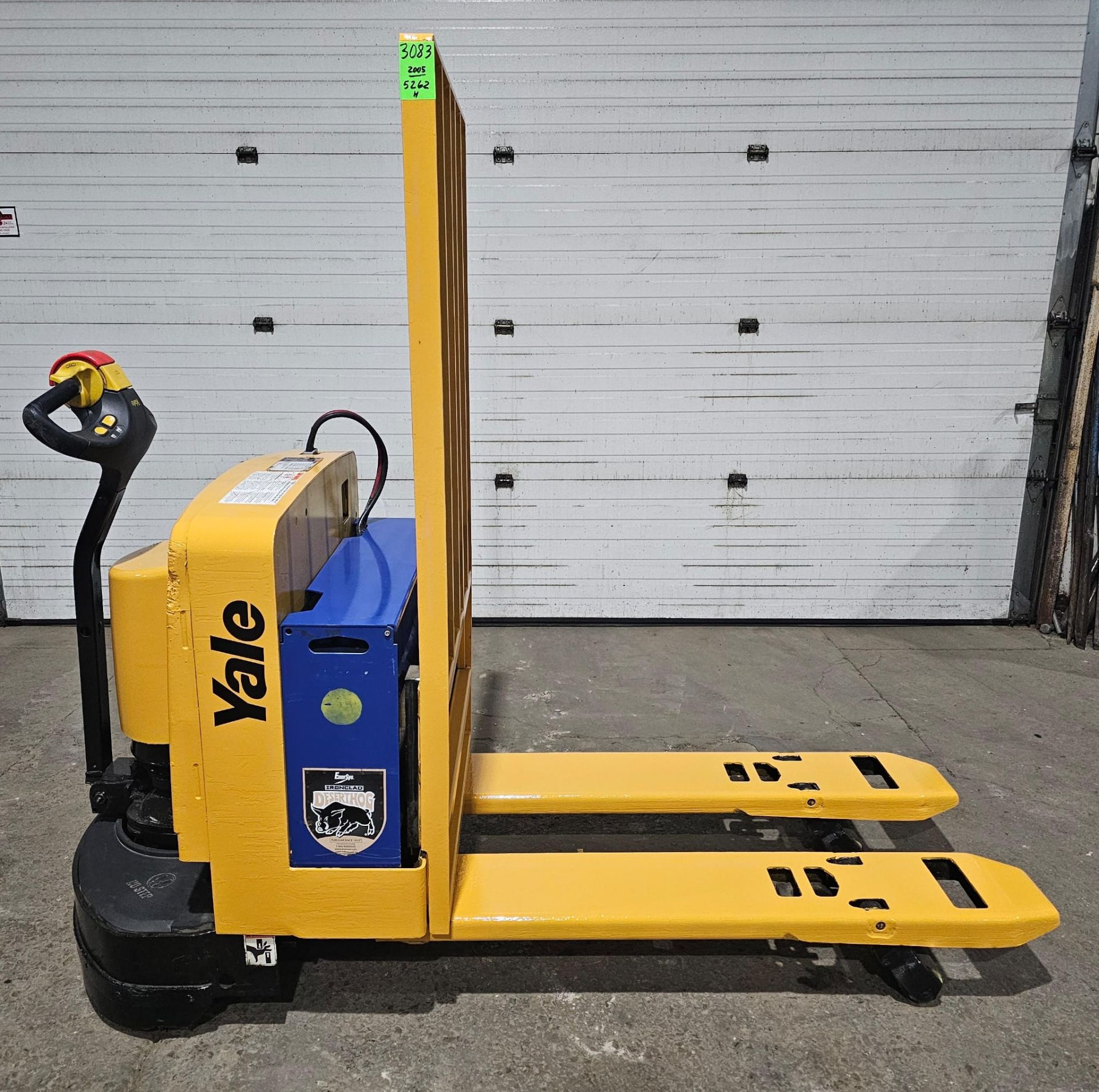 2005 Yale Walkie 6,500lbs Capacity Electric Forklift 12V WITH LOW HOURS