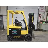 2017 Hyster 4,500lbs Capacity Forklift Electric 48V with sideshift & 3-STAGE MAST 187" load height