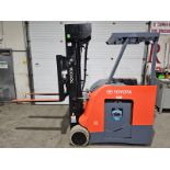 2017 Toyota 4,000lbs Capacity Electric Forklift with 4-STAGE Mast, 276" load height sideshift, 36V
