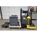 2018 Hyster Ride-On Walkie 8,000lbs Capacity 60" Forks Electric Pallet Cart with CHARGER