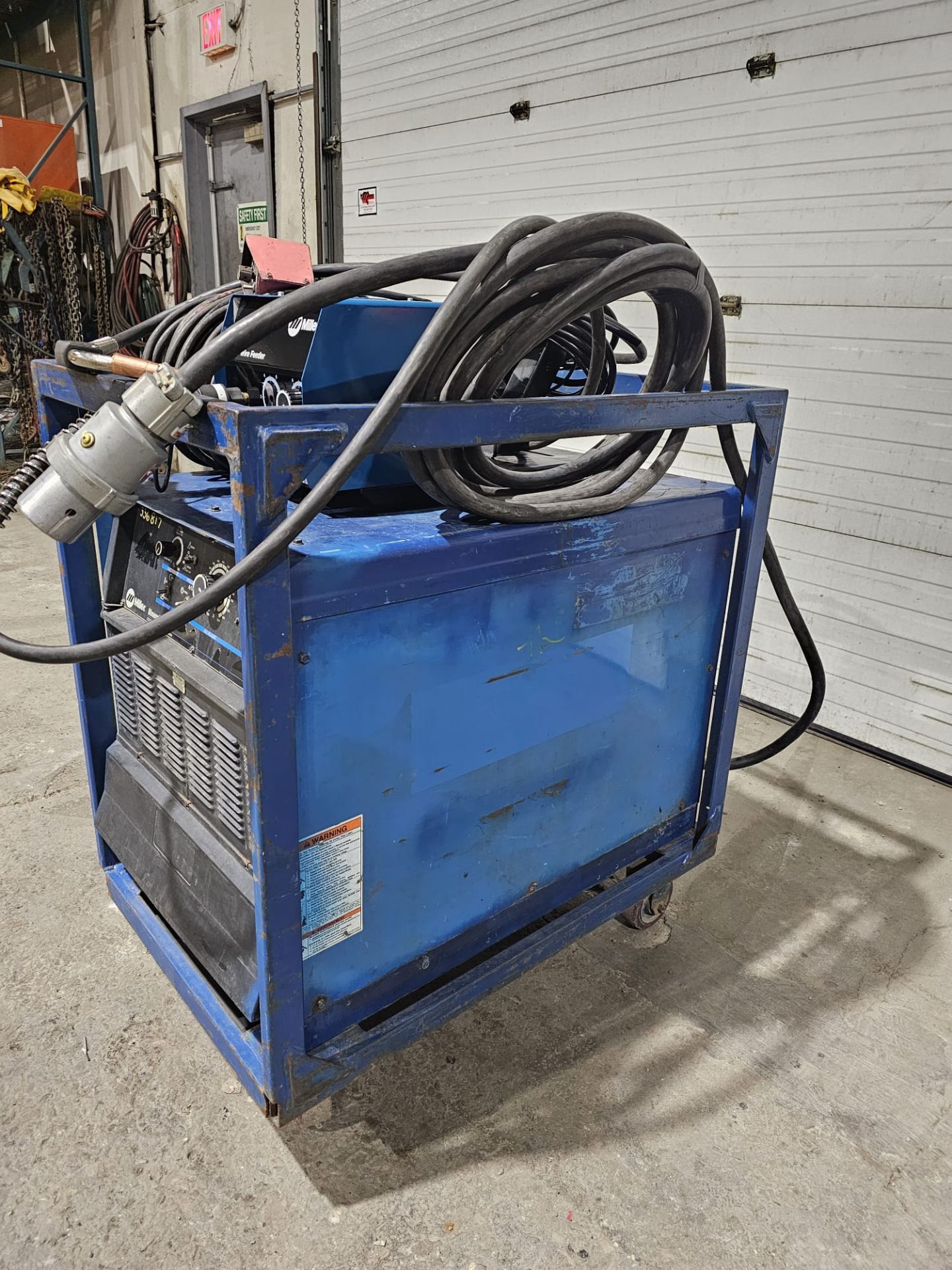 Miller Dimension 652 Mig Welder 650 Amp Mig Tig Stick Multi Process Power Source with 22A Wire - Image 3 of 10