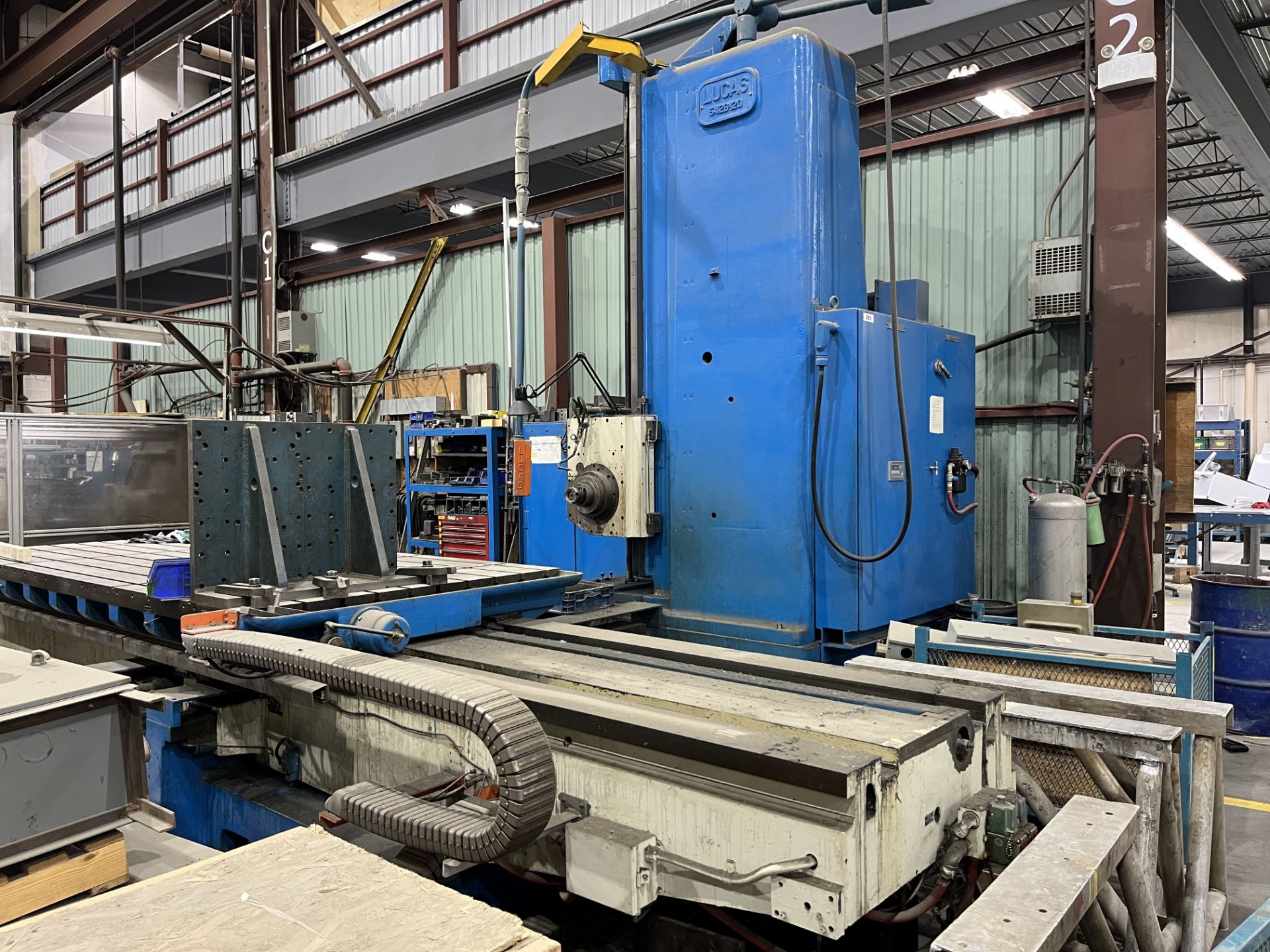 HORIZONTAL BORING MILL PLAIN TABLE