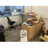 (Lot) Office Furniture in Room (No Contents)