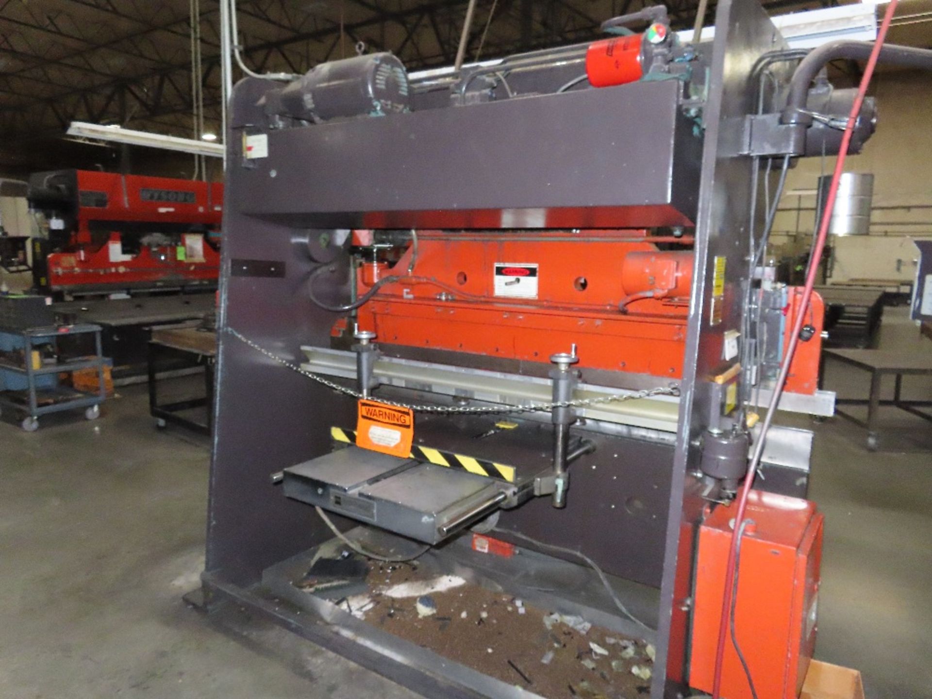 Wysong mod. H60-96 Power Press Brake Stroke - Image 7 of 9