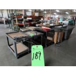 (Lot) Misc. Carts, Table & Contents