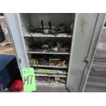 (Lot) Cabinet w/ Tools